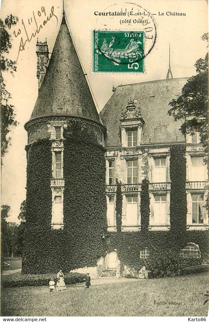 Courtalain * Vue Sur Le Château - Courtalain