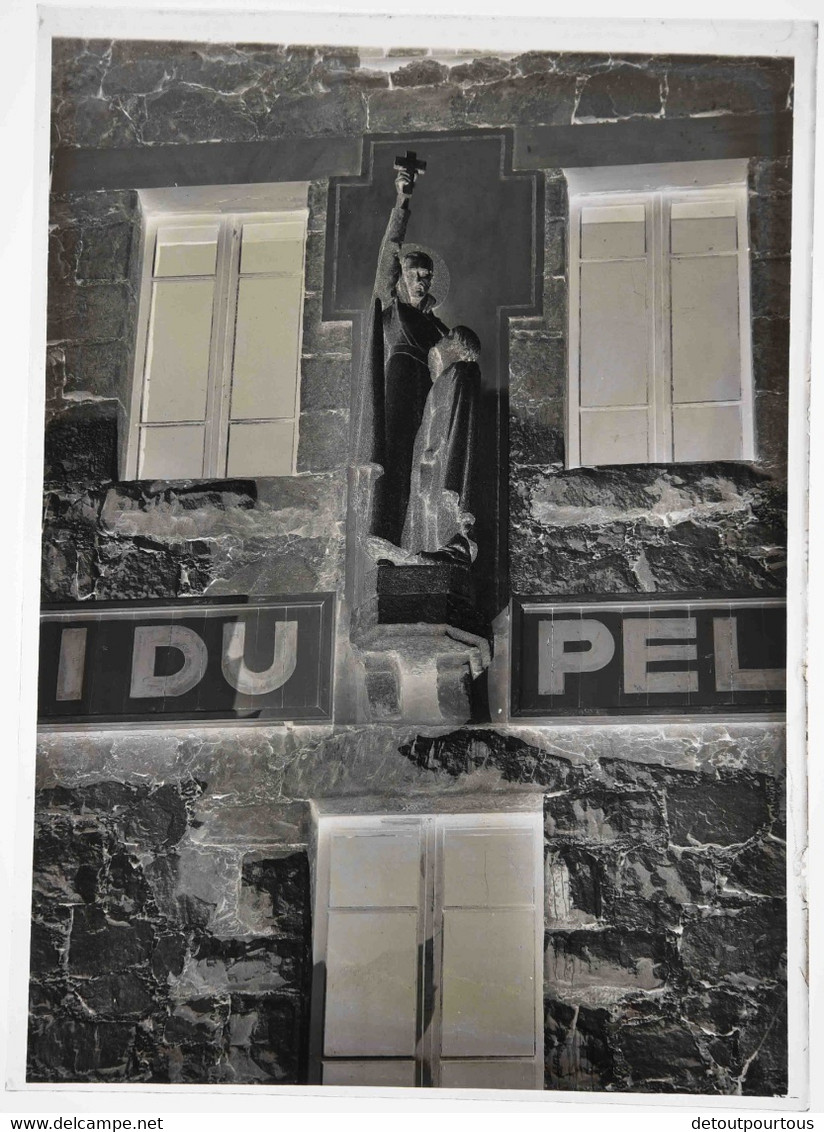 17 photographies négatif verre LALOUVESC Ardèche Basilique maison St Régis source scène diorama la vie du Saint chambre