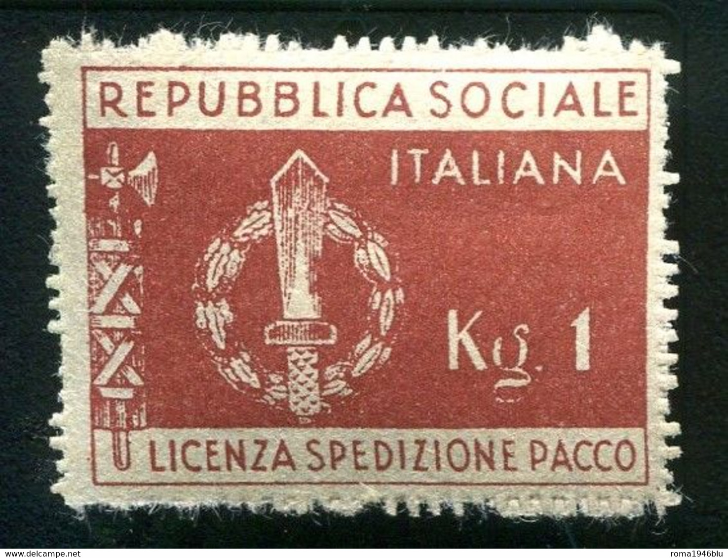 RSI 1944 FRANCHIGIA MILITARE** MNH - Ungebraucht