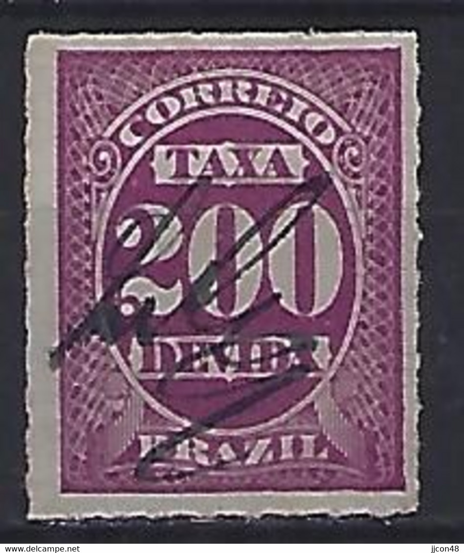 Brasil 1890  Postage Due (o) Mi.13 - Segnatasse