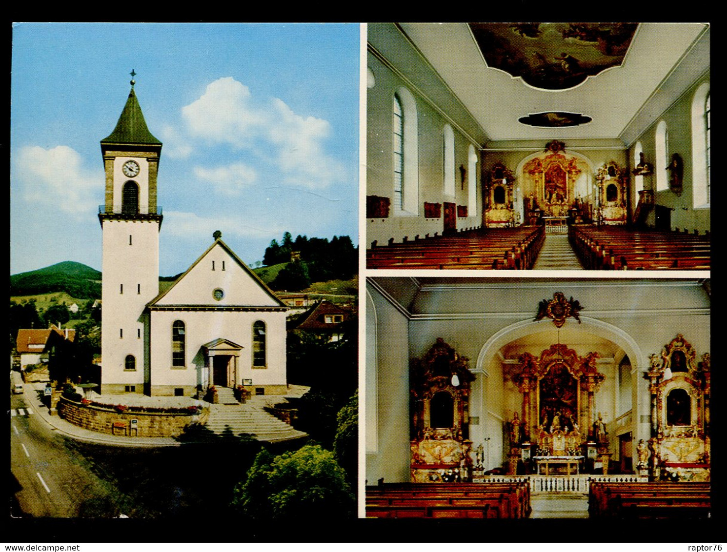 CPM Neuve Allemagne BAD PETERSTAL Im Schwarzwald Peter-u.-Paulskirche Multi Vues - Bad Peterstal-Griesbach