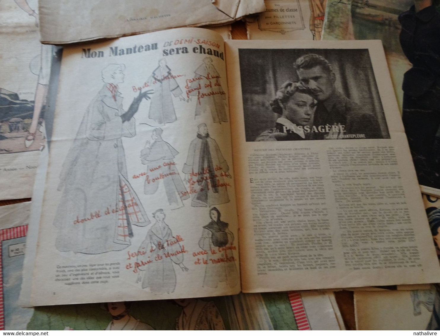 Années 1900 à fin 1950 Lot de Revues de Mode  : La Mode du petit journal / Mode Pratique / La Mode Française / La Mode..