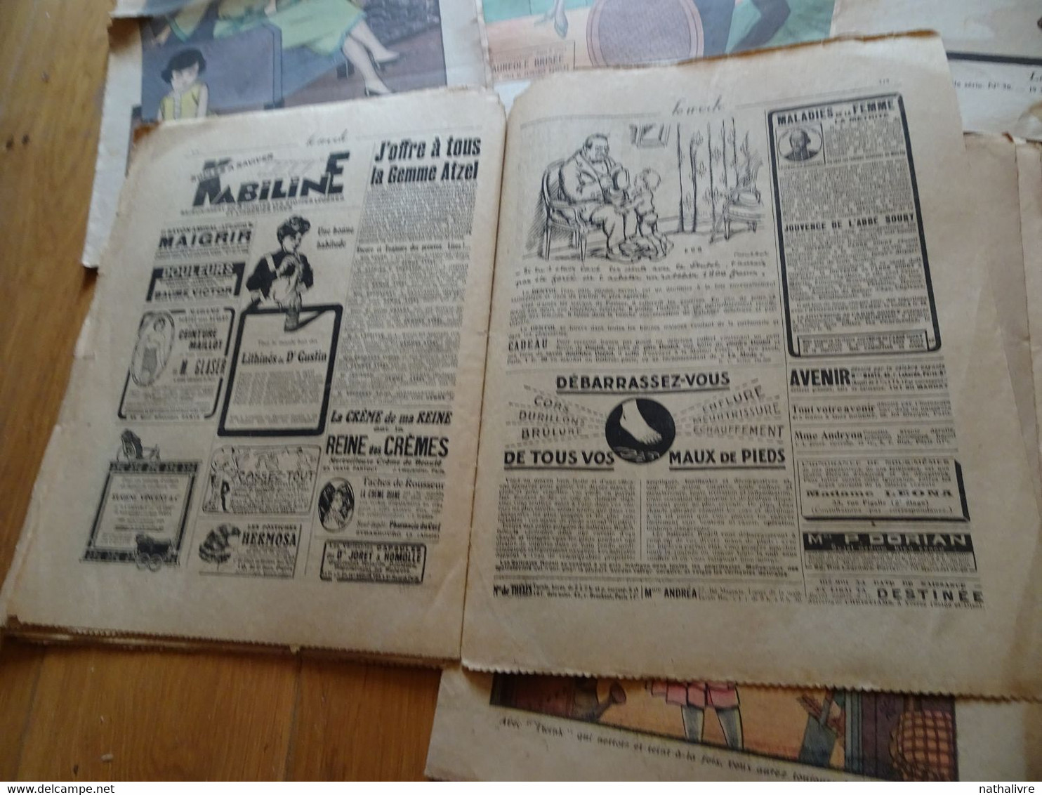 Années 1900 à fin 1950 Lot de Revues de Mode  : La Mode du petit journal / Mode Pratique / La Mode Française / La Mode..