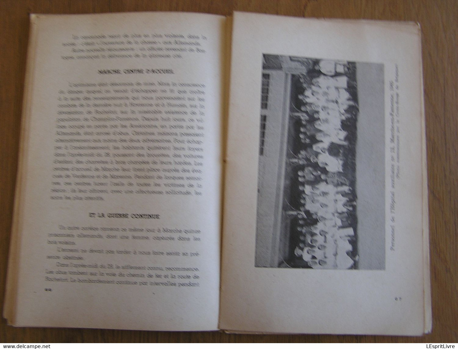 MARCHE EN FAMENNE Aux Jours Périlleux de 1940 1945 Régionalisme Guerre 40 45 Marloie Occupation Allemande Von Rundstedt