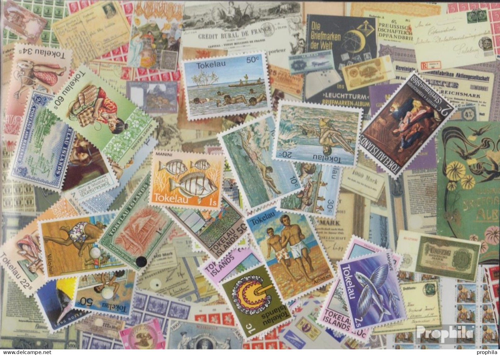 Briefmarken für Sammler Prophila Collection Türkei 500 Verschiedene Marken
