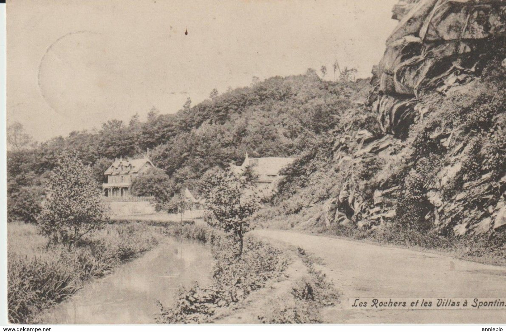 Spontin / Yvoir - 1907 - Les Rochers Et Les Villas à Spontin - *609* - Yvoir