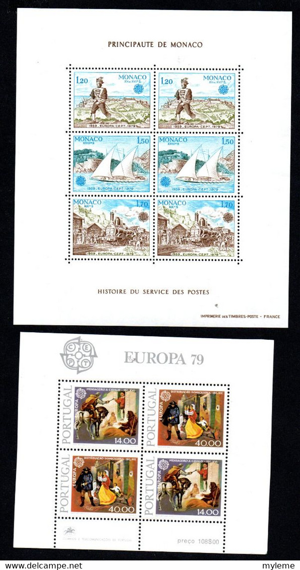 S158 Ensemble D'Europa ** De L'année 1979 Dont Bonnes Valeurs A Saisir  !!! - Collections (with Albums)