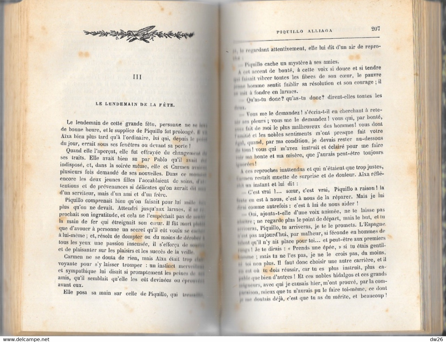 Eugène Scribe, Oeuvres Complètes - Piquillo Alliaga Ou Les Maures Sous Philippe III - E. Dentu Librairie 1874 - 1801-1900