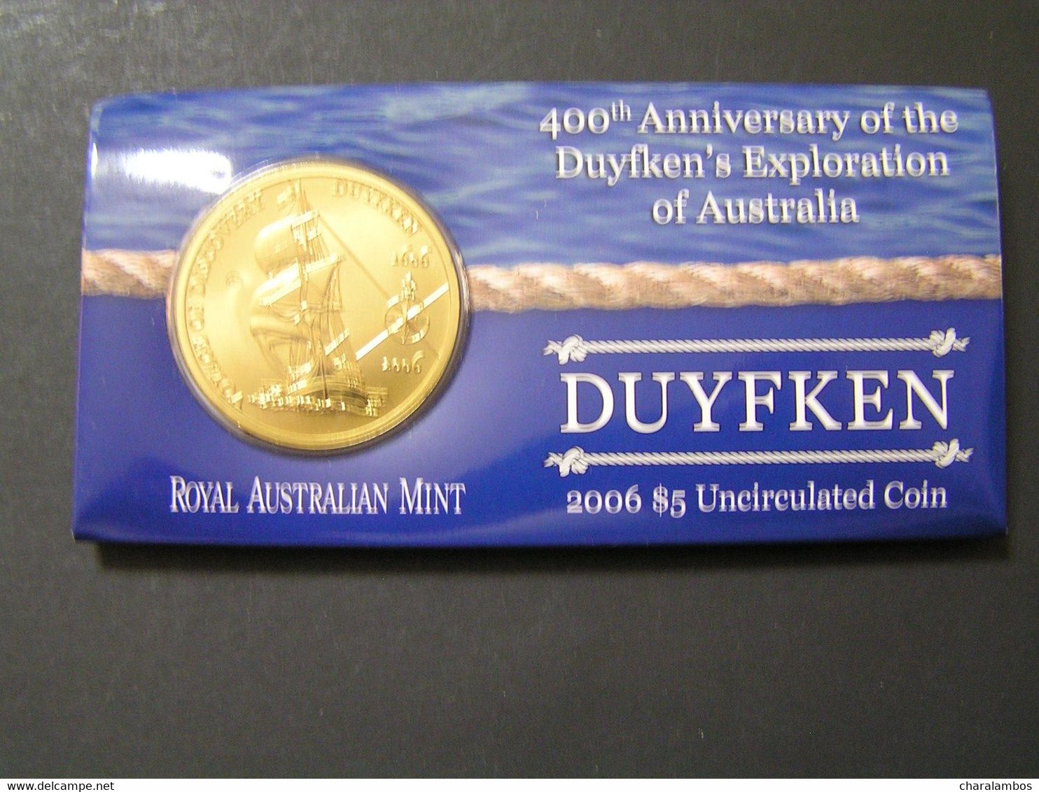 AUSTRALIA 2006 5$  Sall Ship DUYFKEN UNC .. - Münz- Und Jahressets