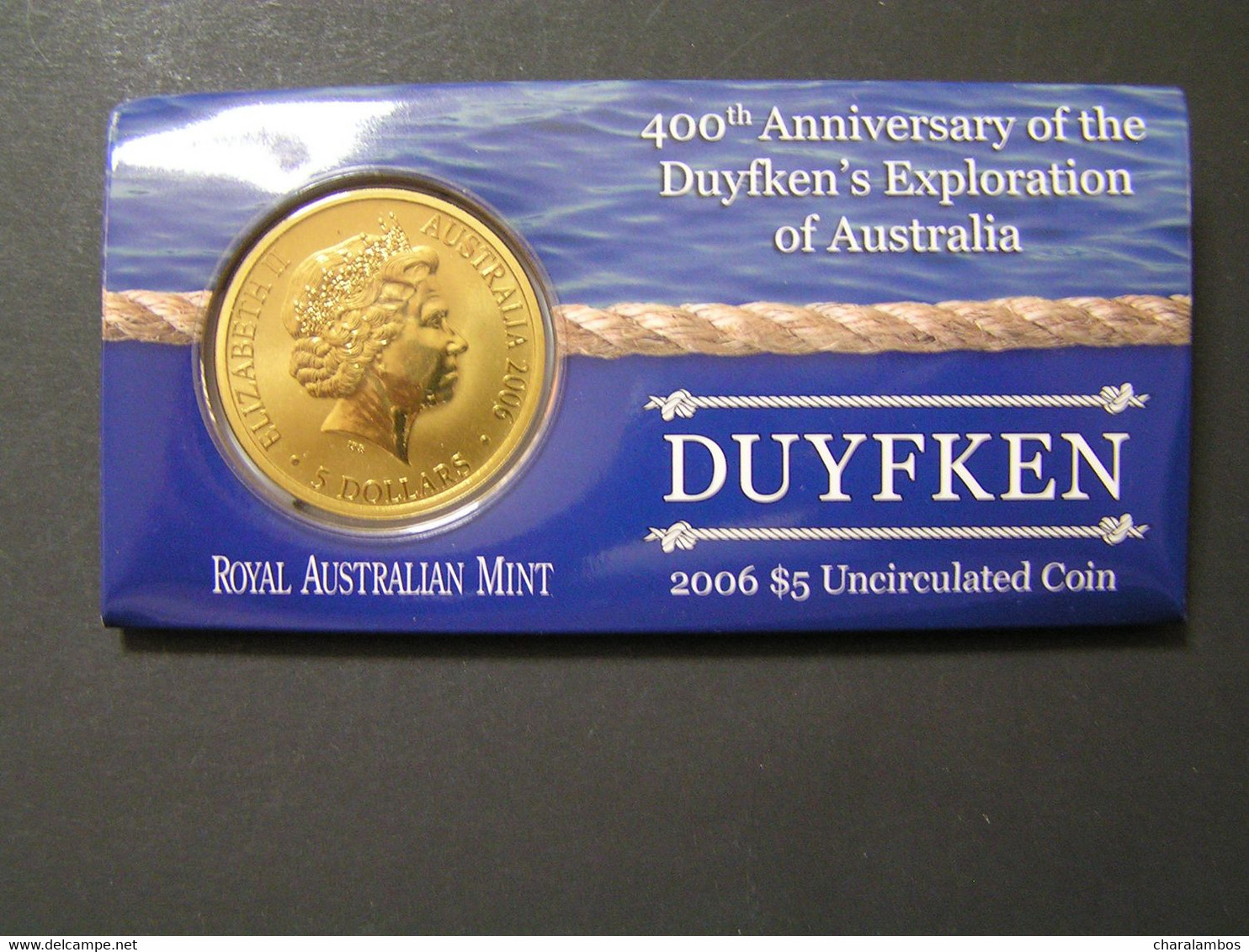 AUSTRALIA 2006 5$  Sall Ship DUYFKEN UNC .. - Ongebruikte Sets & Proefsets