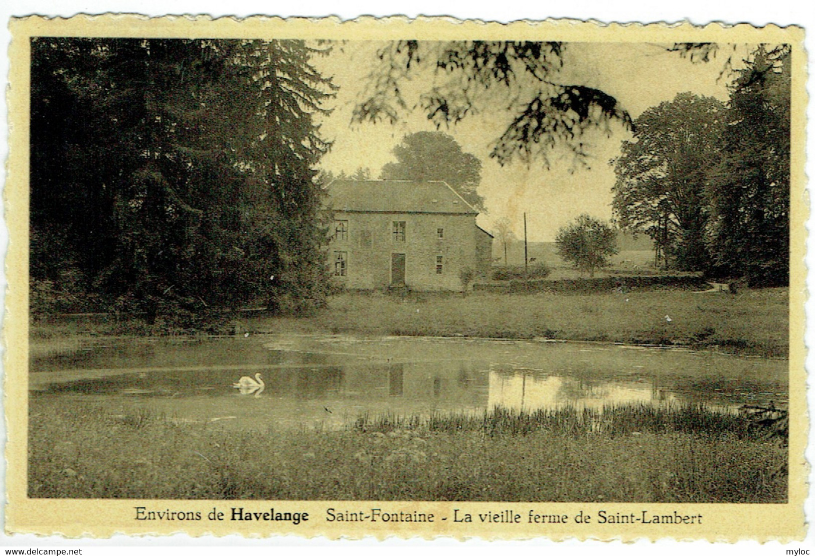 Environs De Havelange. Saint-Fontaine. Vieille Ferme De Saint-Lambert. - Havelange