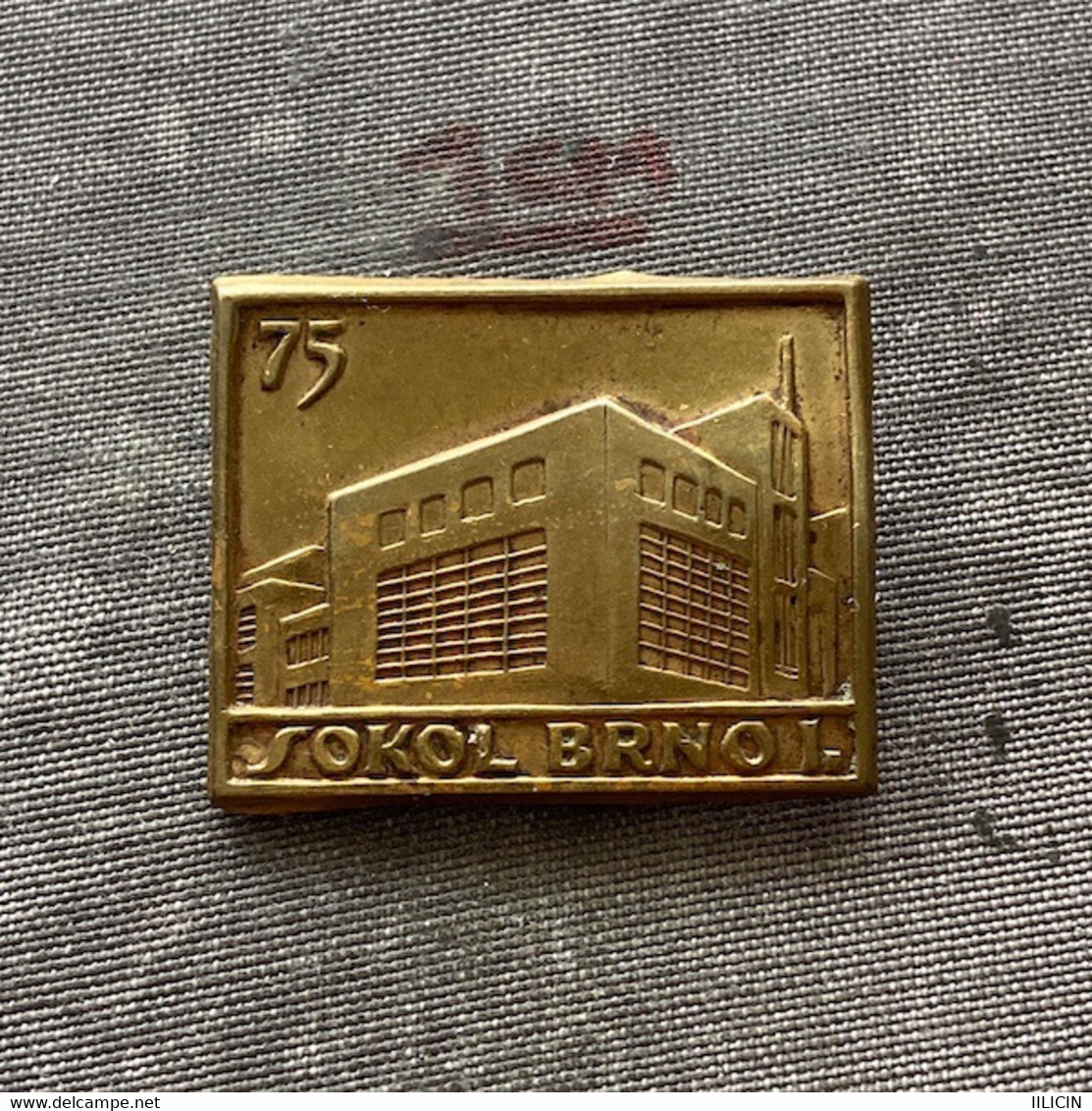 Badge Pin ZN010345 - Gymnastics Sokol Czechoslovakia Brno 1937 - Gymnastique
