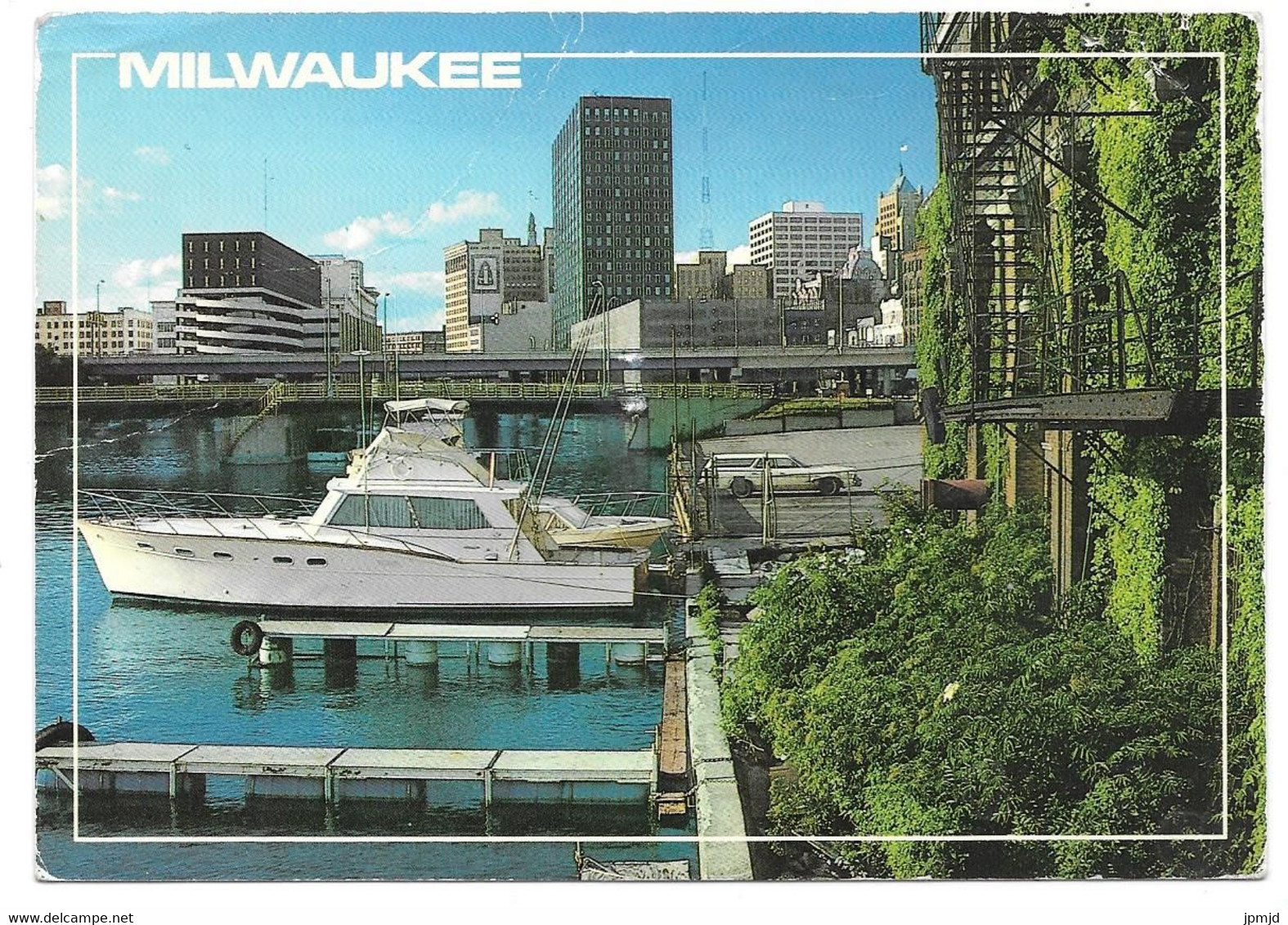 WISCONSIN - Milwaukee River - Publ. Scofield Souvenir Co. N° MW-22 - 1990 - Milwaukee