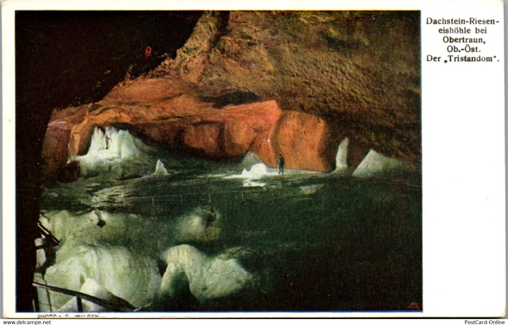 9618 - Salzburg - Höhlenkarte , Dachstein Rieseneishöhle Bei Obertauern , Der Tristandom - Nicht Gelaufen - Obertauern
