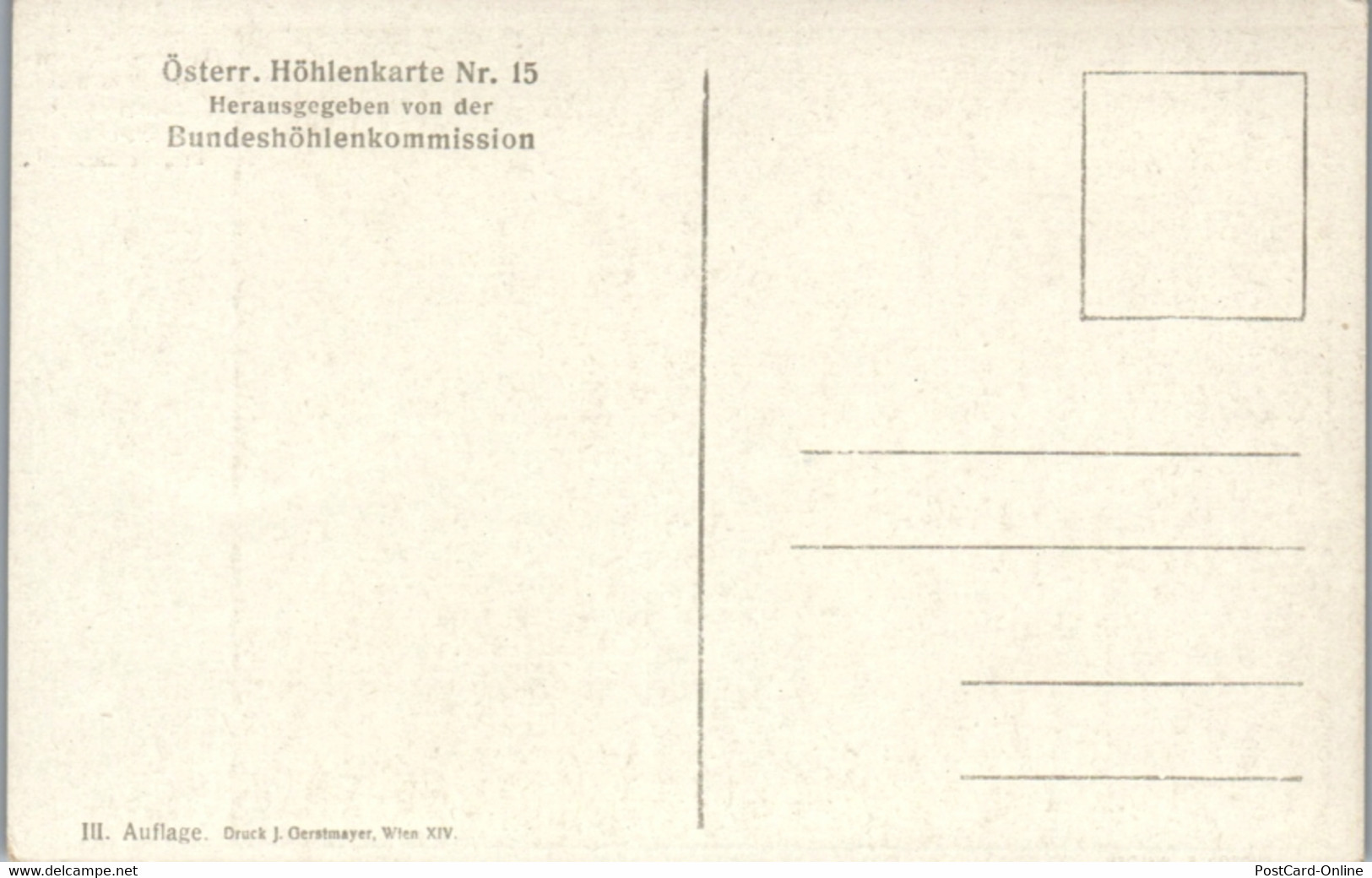 9618 - Salzburg - Höhlenkarte , Dachstein Rieseneishöhle Bei Obertauern , Der Tristandom - Nicht Gelaufen - Obertauern