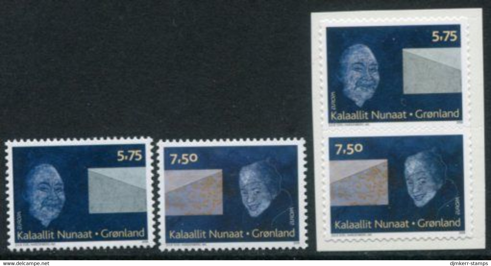 GREENLAND 2008 Europa: The Letter  MNH / **.   Michel 502-05 - Neufs