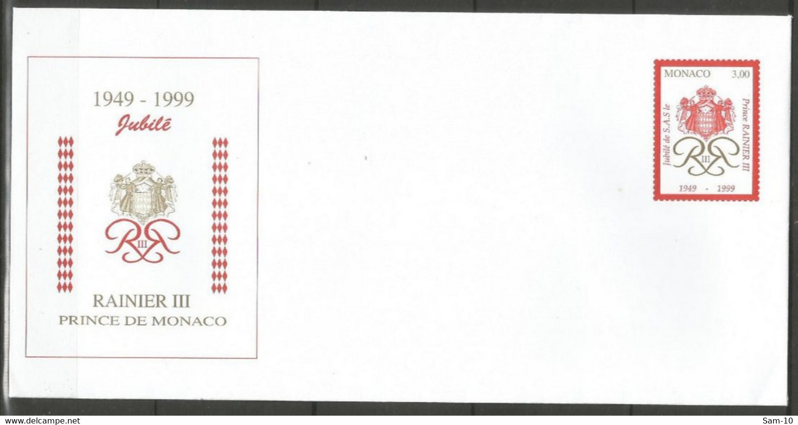 Enveloppes  Monaco   Neuf **  N 323 - Storia Postale