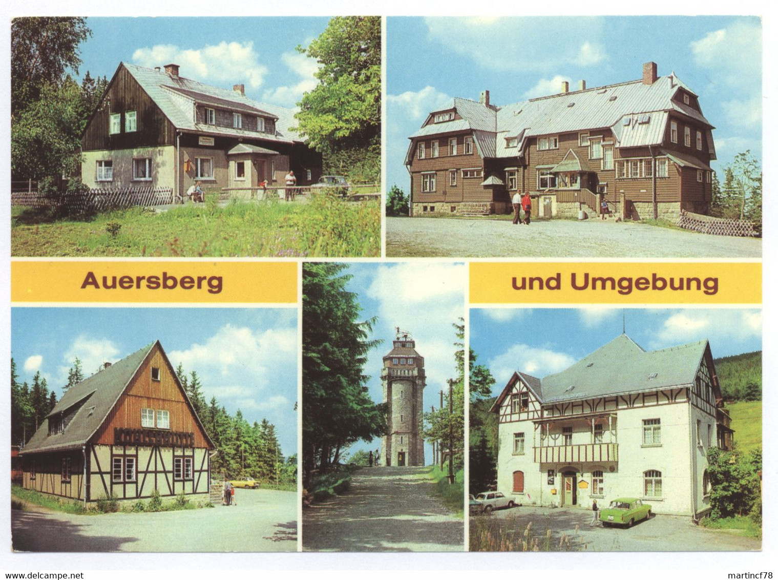 Johanngeorgenstadt Gasthaus Sauschwemme Auersberg Und Umgebung - Johanngeorgenstadt