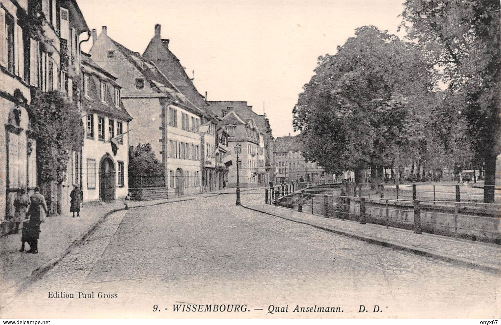 WEISSENBURG-WISSEMBOURG-67-Bas-Rhin-Quai Anselmanns - Wissembourg