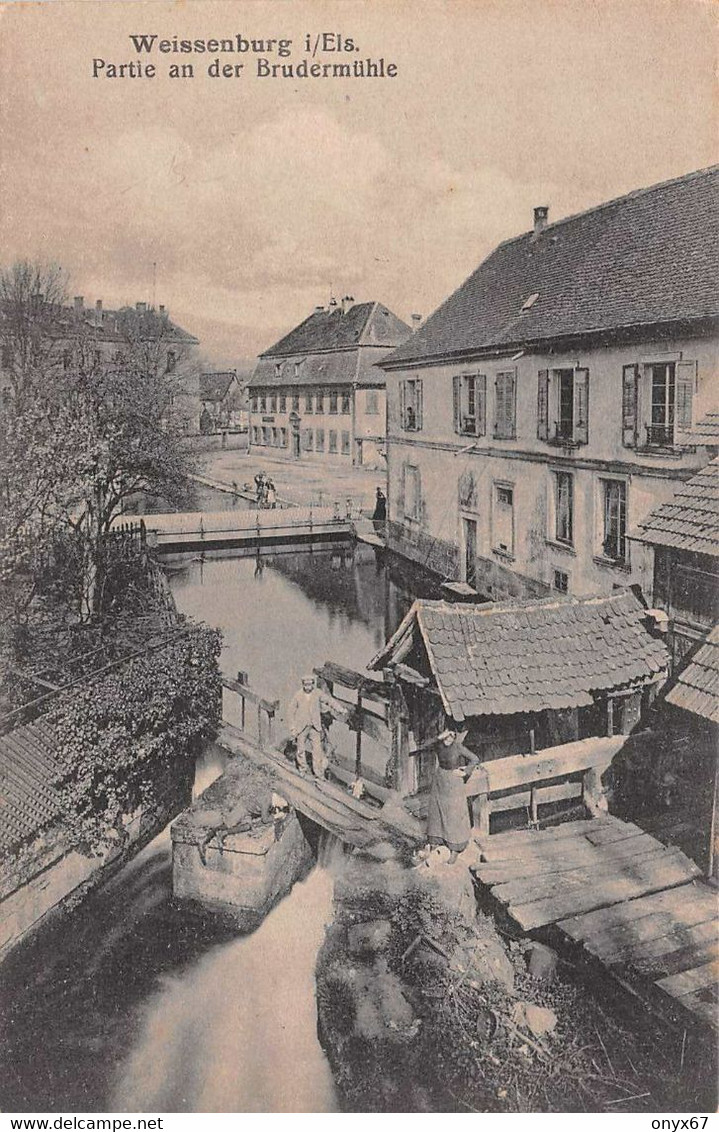 WEISSENBURG-WISSEMBOURG-67-Bas-Rhin-Partie An Der Brudermühle - Wissembourg