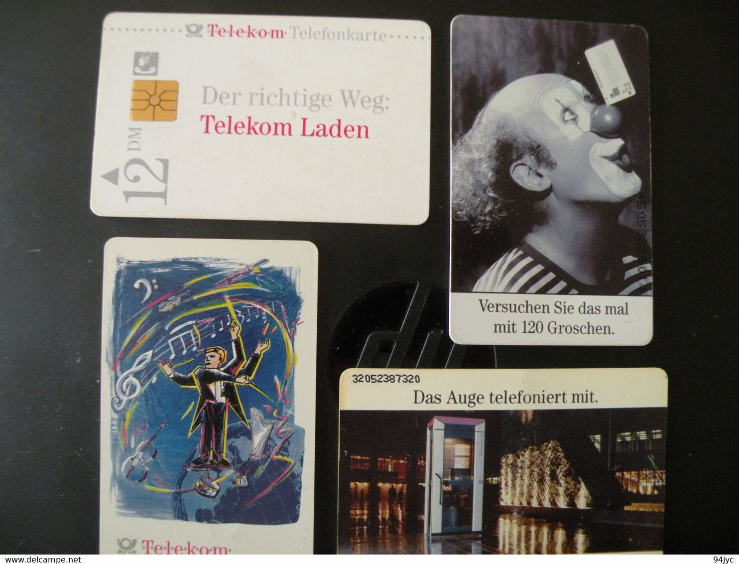 Lot 4 Télécartes Publicitaires Allemagne - [6] Sammlungen