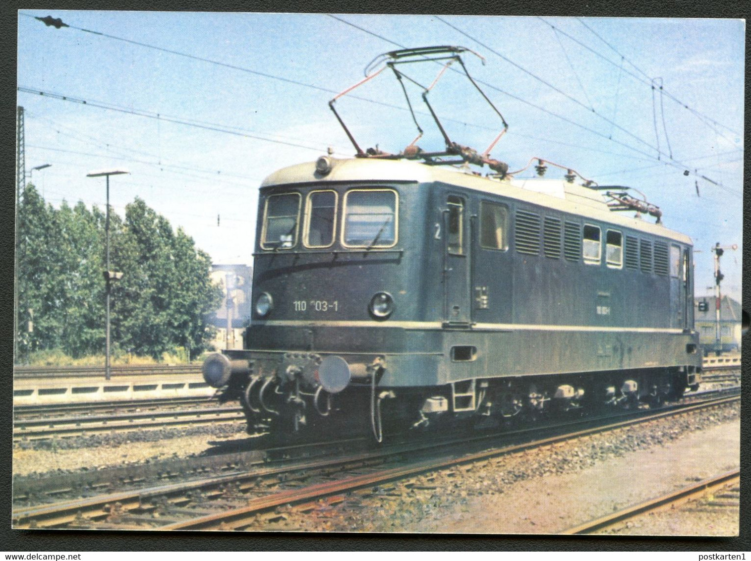 Bund PP121 B2/001 ELEKTRISCHE SCHNELLZUGLOKOMOTIVE E10 1952 1981 NGK 6,00 € - Privé Postkaarten - Ongebruikt