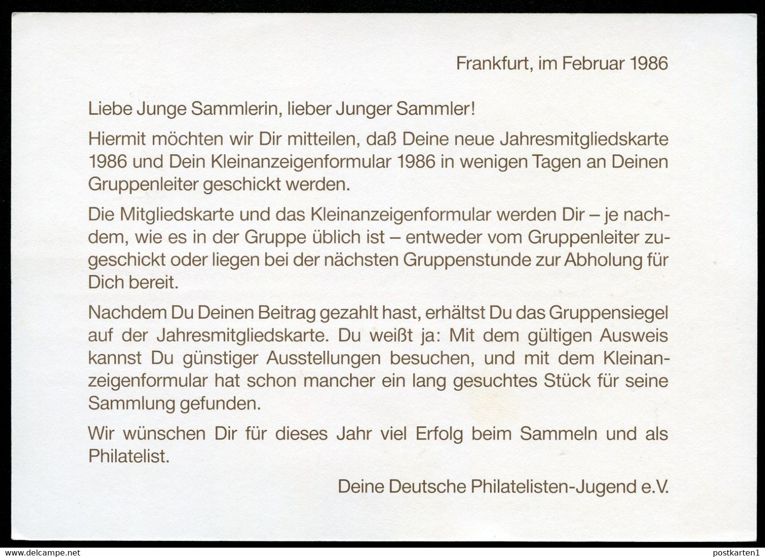 Bund PP148 D2/002 NAJUBRIA Sost. Lüdenscheid 1986 NGK 5,00 € - Privatpostkarten - Gebraucht