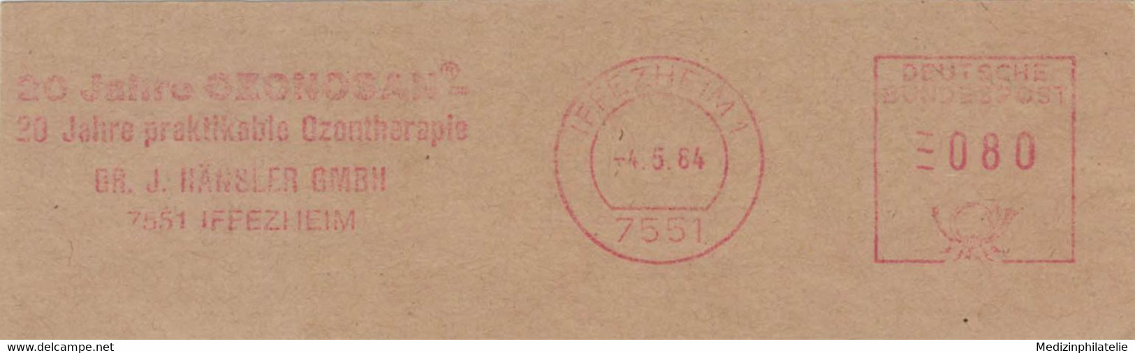 7551 Iffezheim Ozonosan - Praktikabke Ozontherapie 1964 - Pharmacy