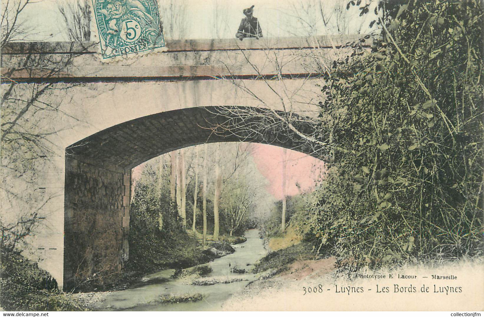 CPA FRANCE 13 " Luynes, Les Bords De Luynes" - Luynes