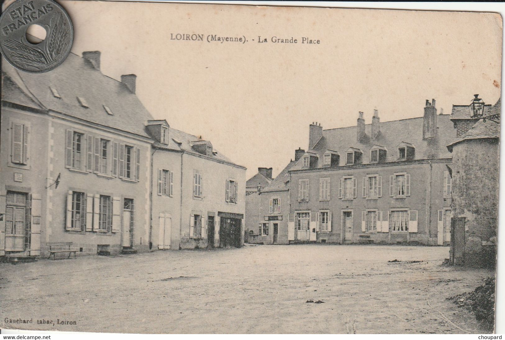 53 - Carte Postale Ancienne De  LOIRON     La Grande Rue - Autres & Non Classés