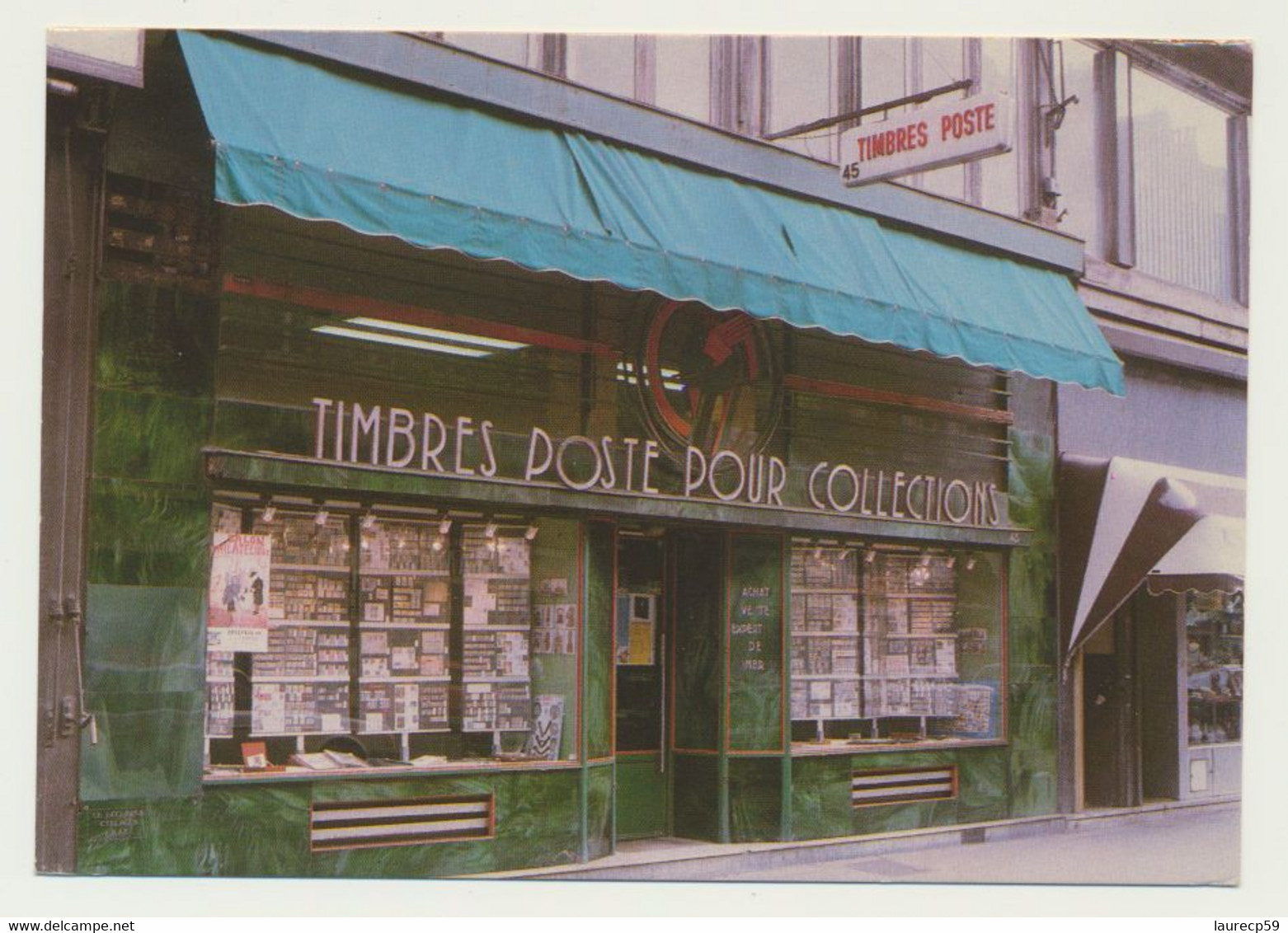 LILLE - Commerce 45 Rue Faidherbe - Timbres Poste Collections - Philatélie - Métier... - Lille