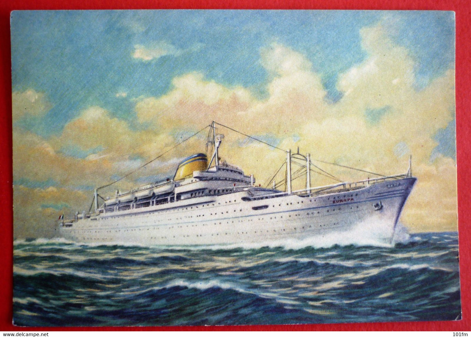 M/S "EUROPA" - LLOYD TRIESTINO - Steamers