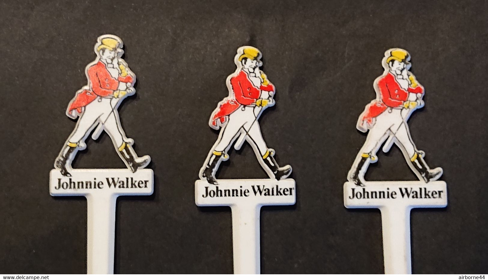 Touilleur - Agitateur - Mélangeur à Boisson - Scotch Whisky Johnnie Walker - Cucharas Mezcladoras