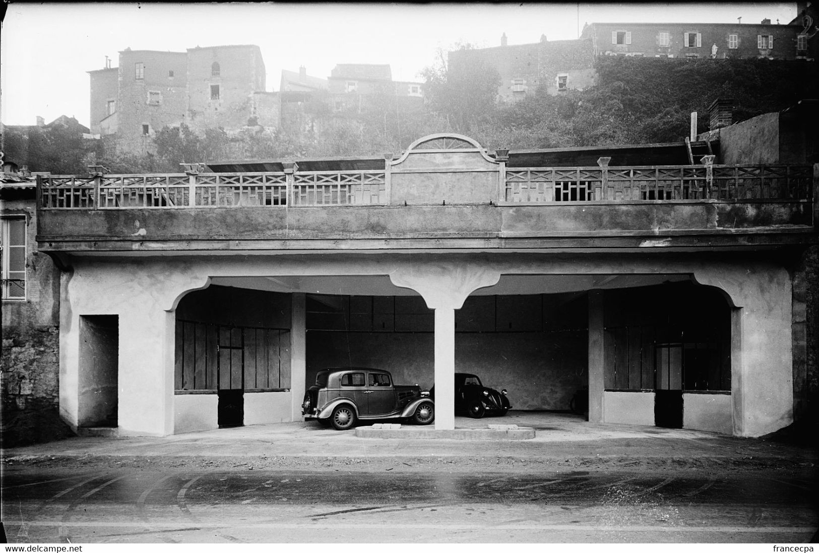 001 - Garage POUMAILLOUX - 41 Avenue De Paris à Poitiers - Original Unique - Plaques De Verre