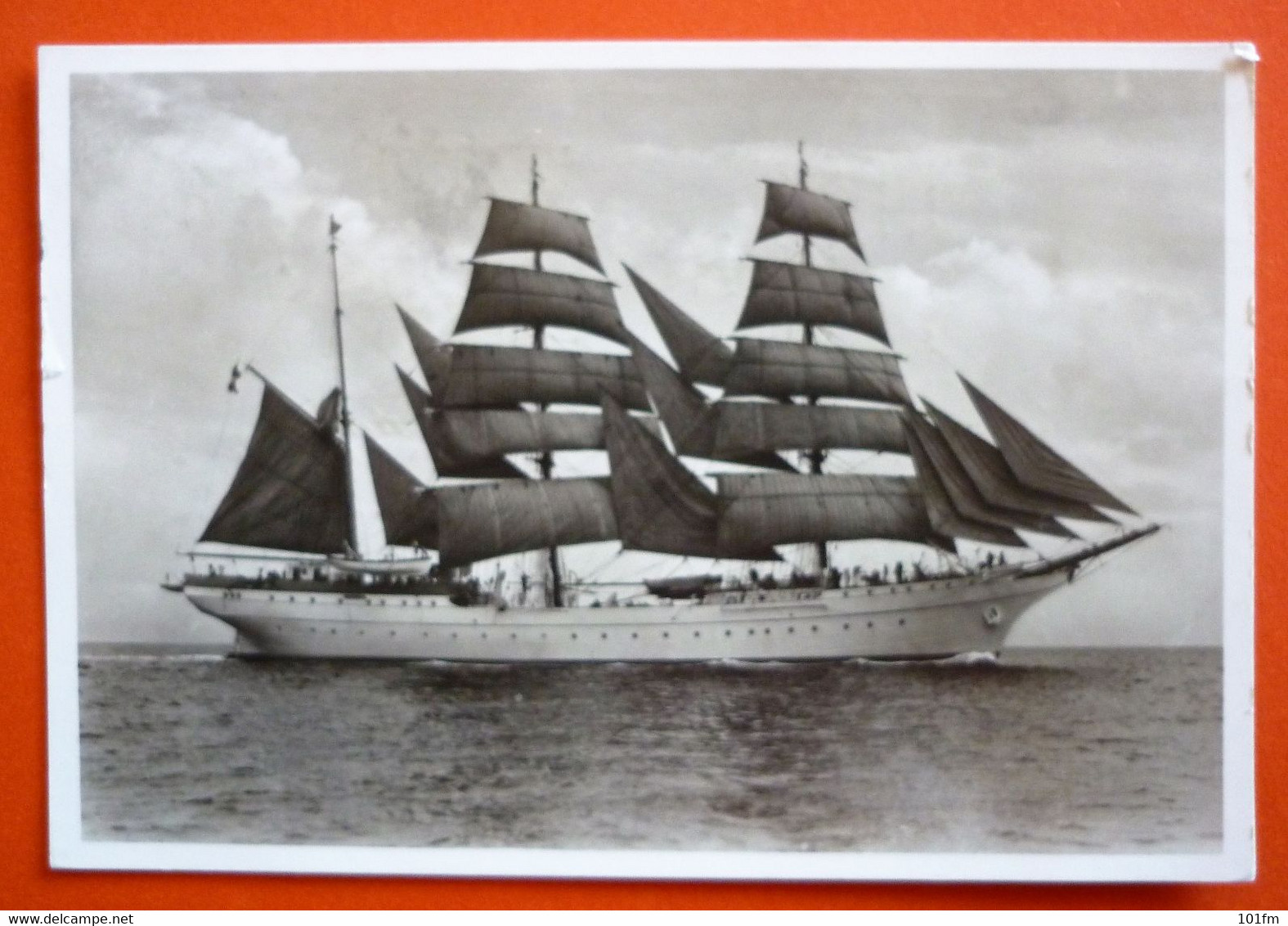 3 MASTBARK "GORCH FOCK" , ORIGINAL PHOTO - Voiliers