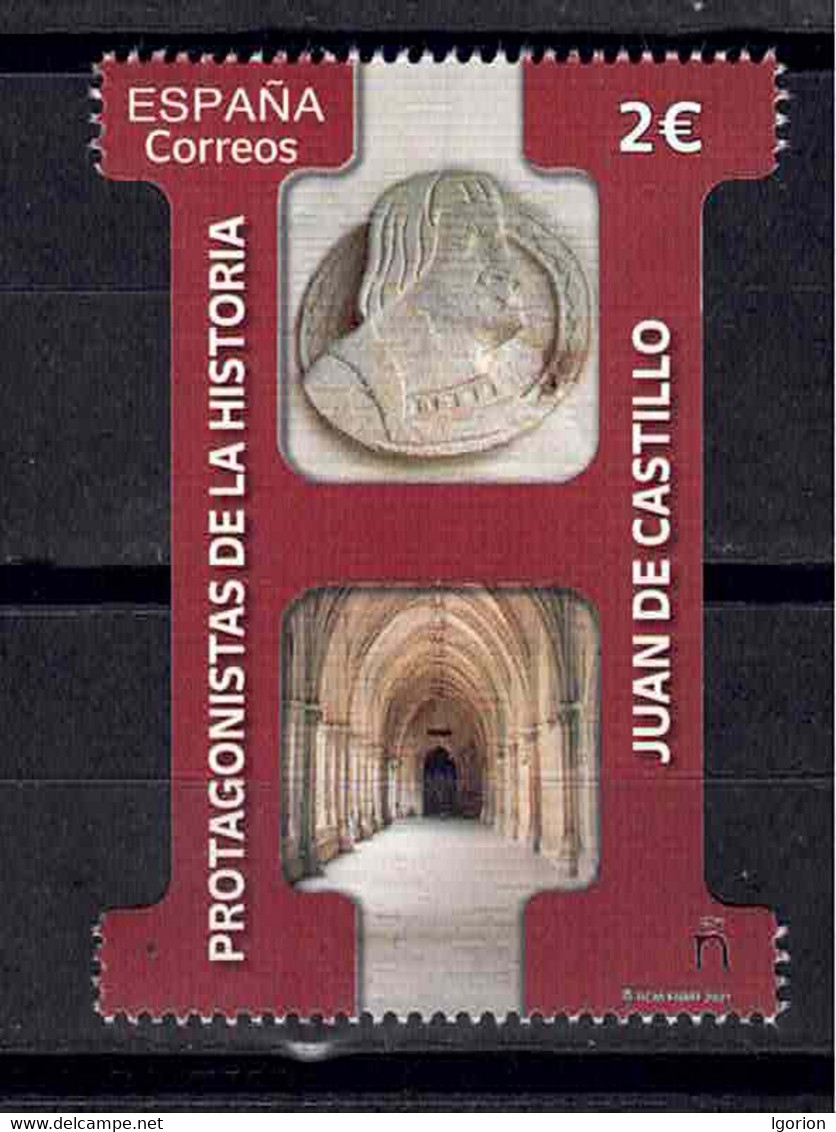 ESPAÑA 2021 ** MNH ED. 5482 PROTAGONISTAS DE LA HISTORIA. JUAN DEL CASTILLO - Ungebraucht