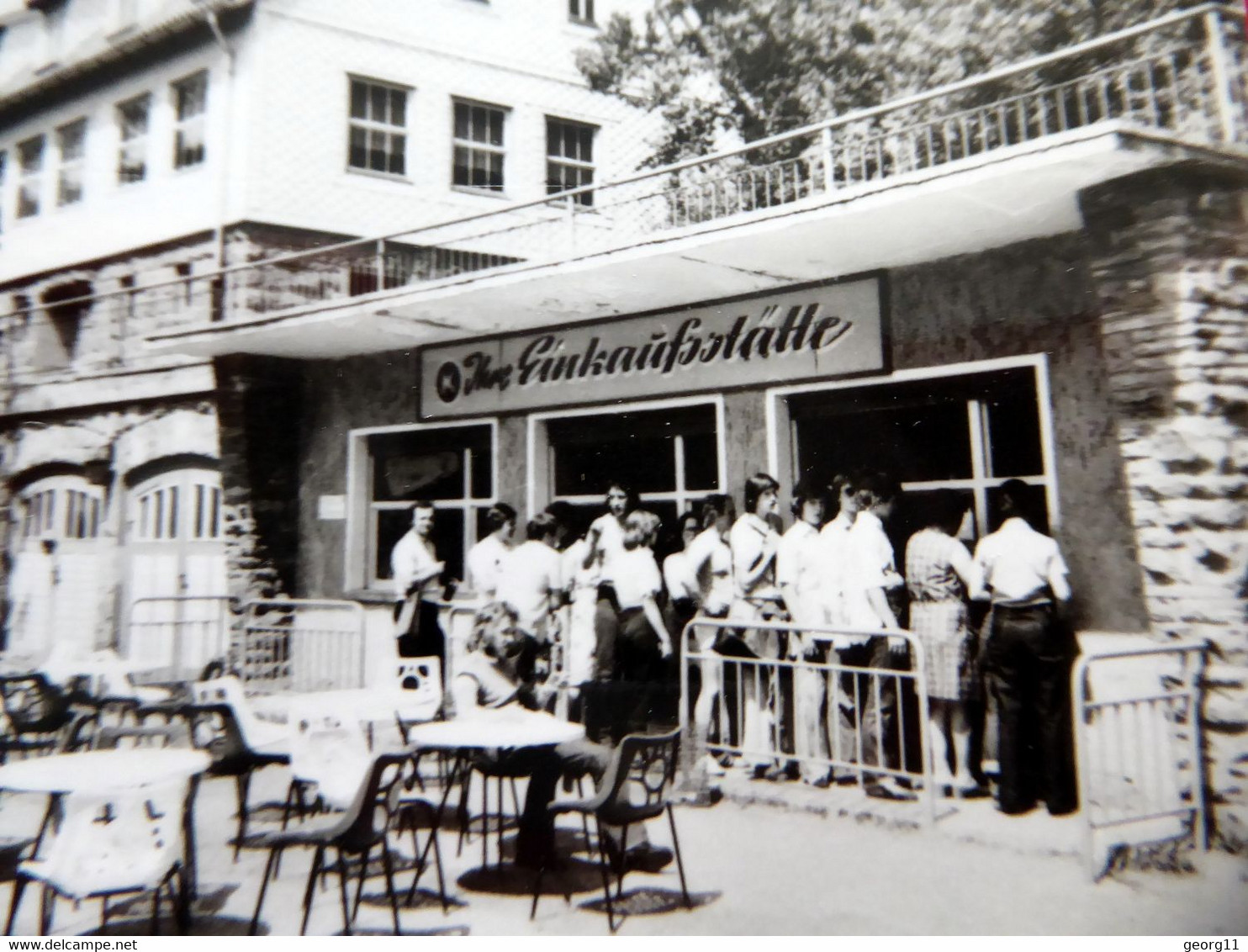 Lütschetalsperre - Stausee - Frankenhain - Einkaufsstätte - Echt Foto - DDR 1981 - Thüringen - Frankenhain