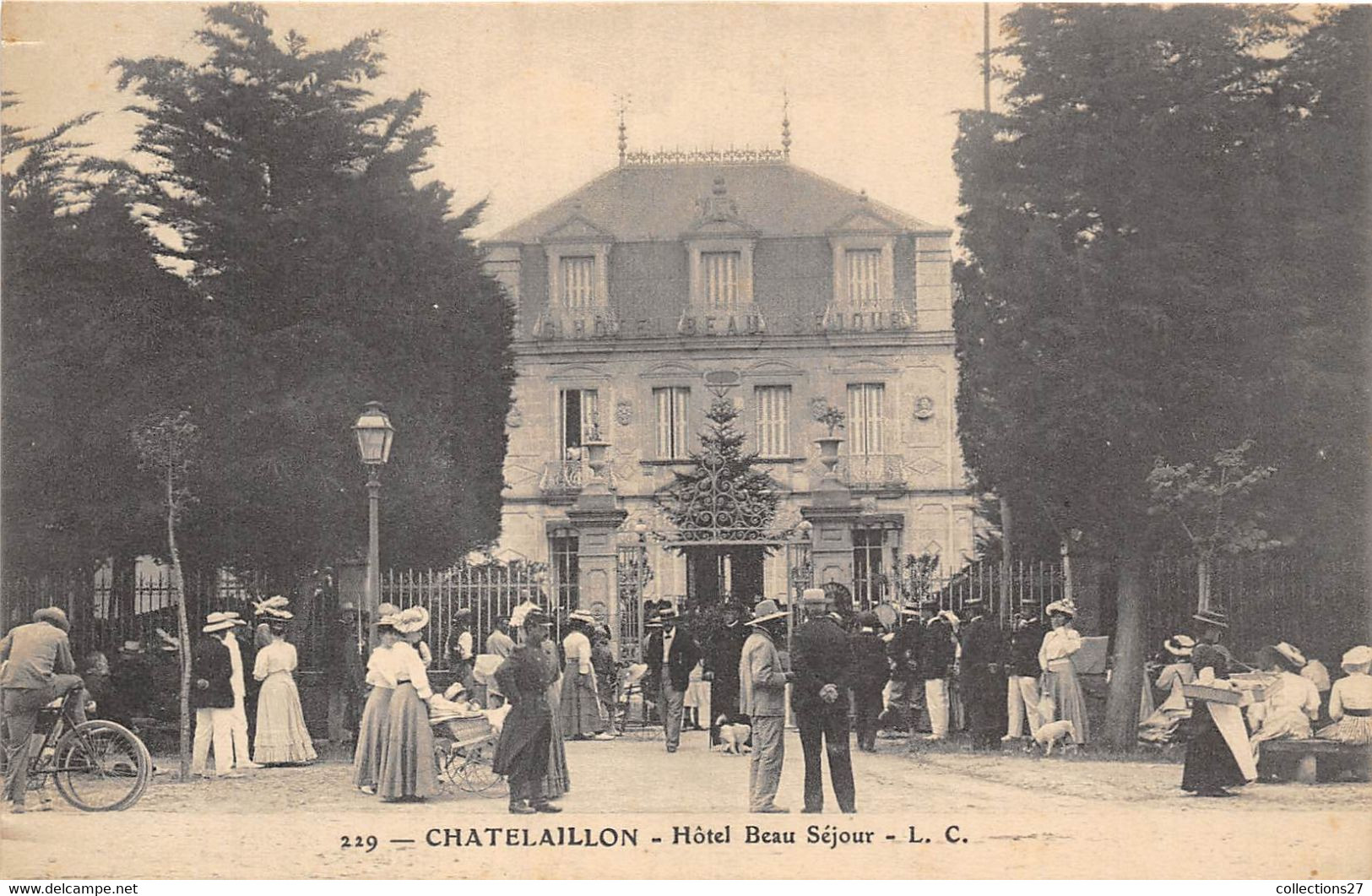 17-CHATELAILLON- HÔTEL BEAU SEJOUR - Châtelaillon-Plage