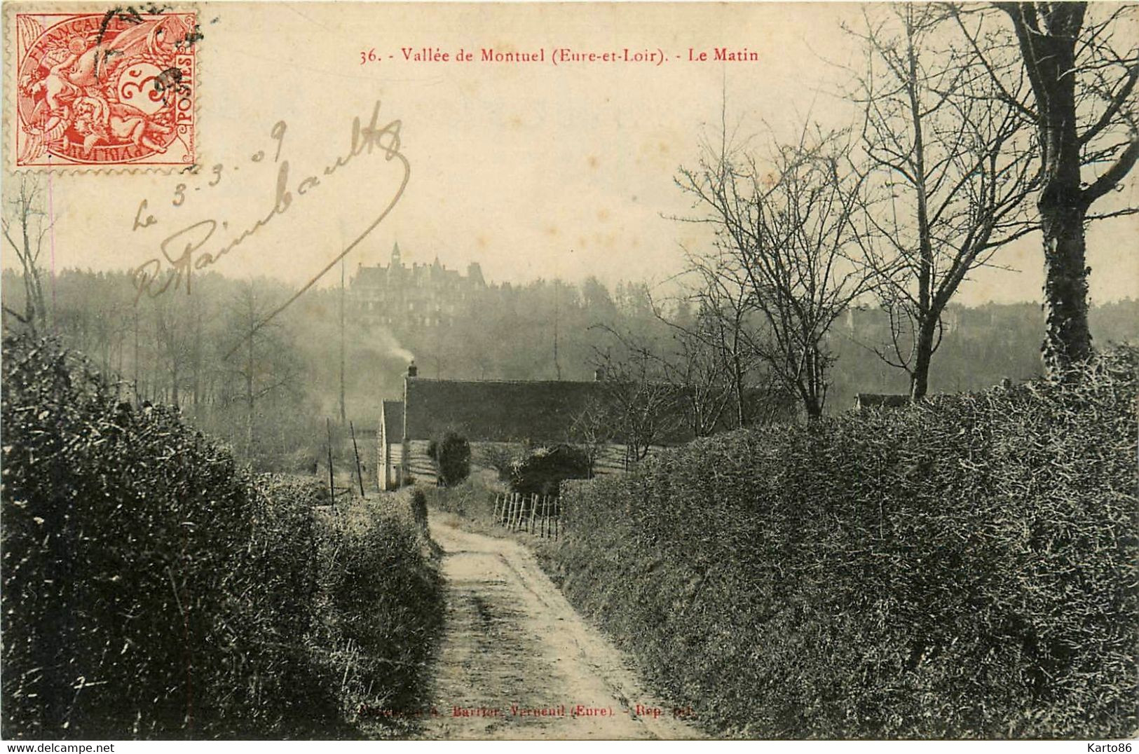 Montigny Sur Avre * Vallée De Montuel * Chemin Le Matin - Montigny-sur-Avre