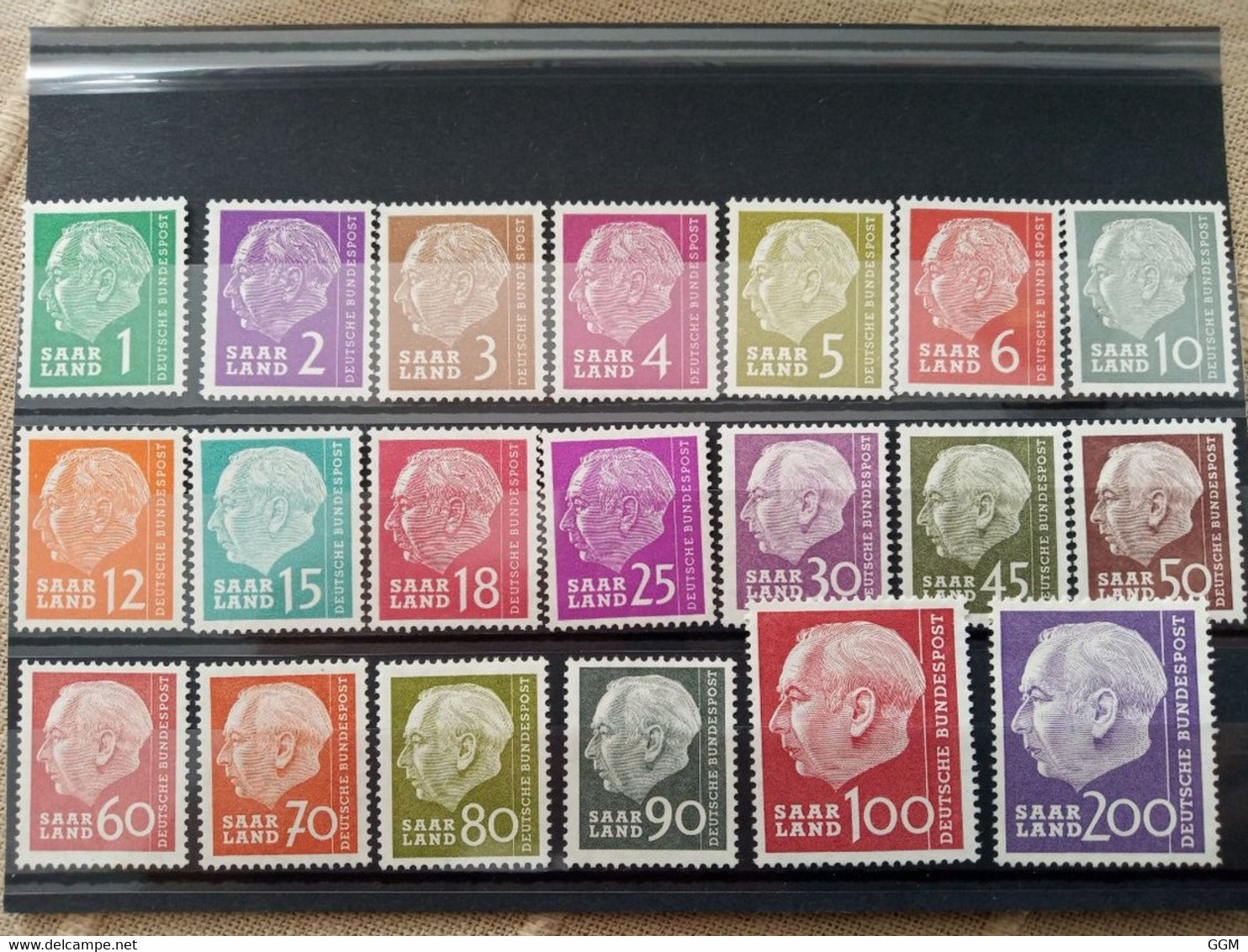 Sarre. Saarland. 1957. Mi 380 399 ** - Altri & Non Classificati