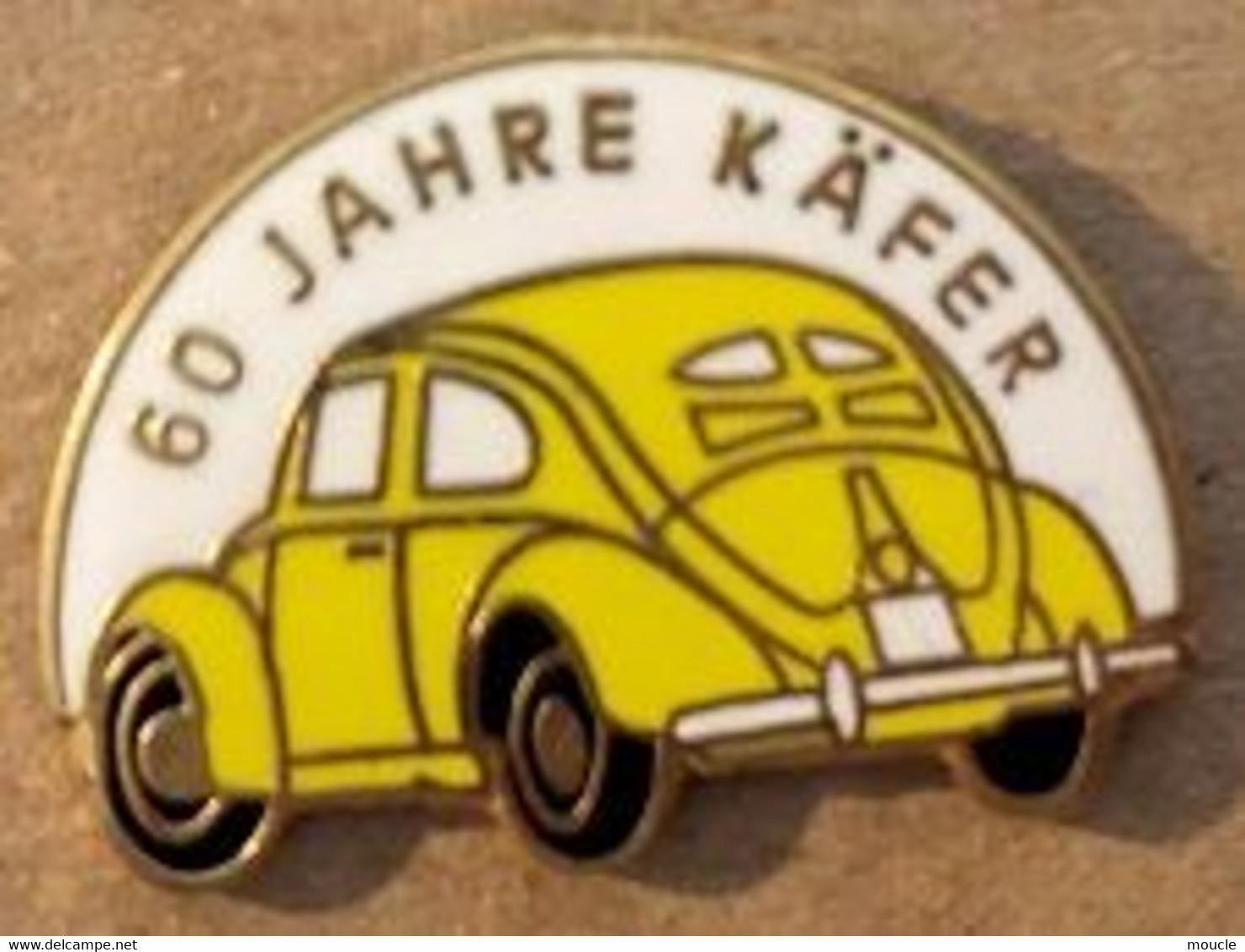 COCCINELLE JAUNE - VW - 60 JAHRE KÄFER - VOITURE - CAR - AUTOMOBILES - 60 ANS - MACCHINA -   (25) - Volkswagen