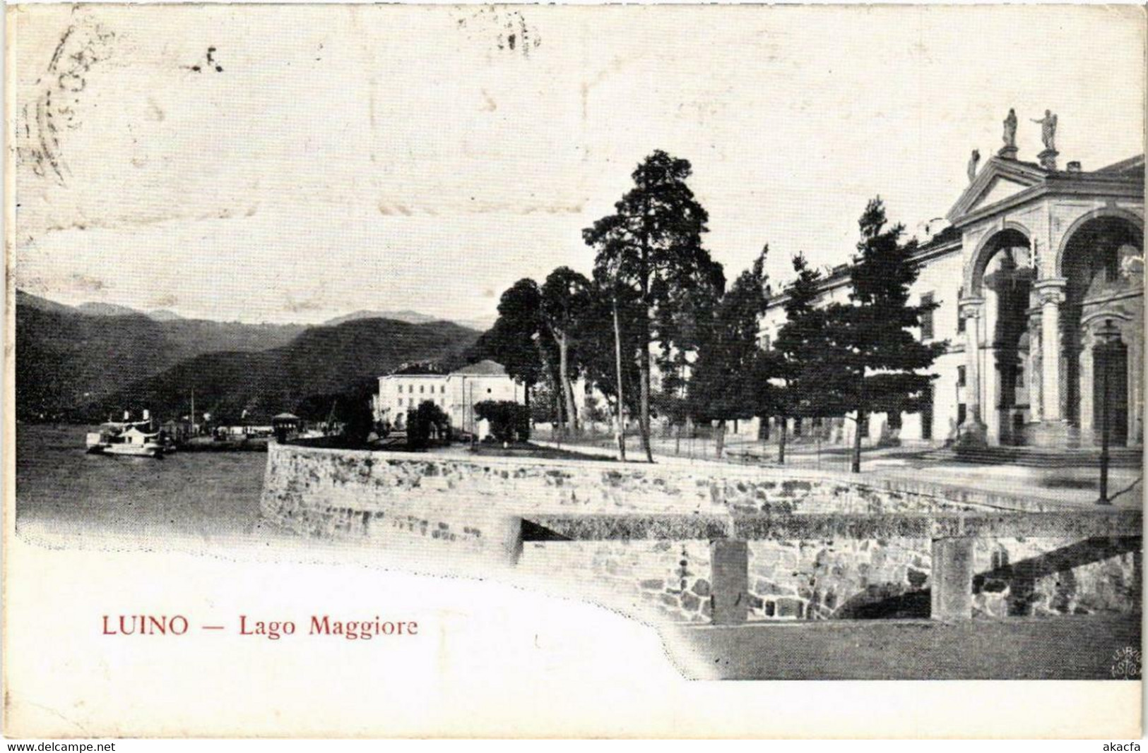 CPA AK Luino Lago Maggiore ITALY (553389) - Luino