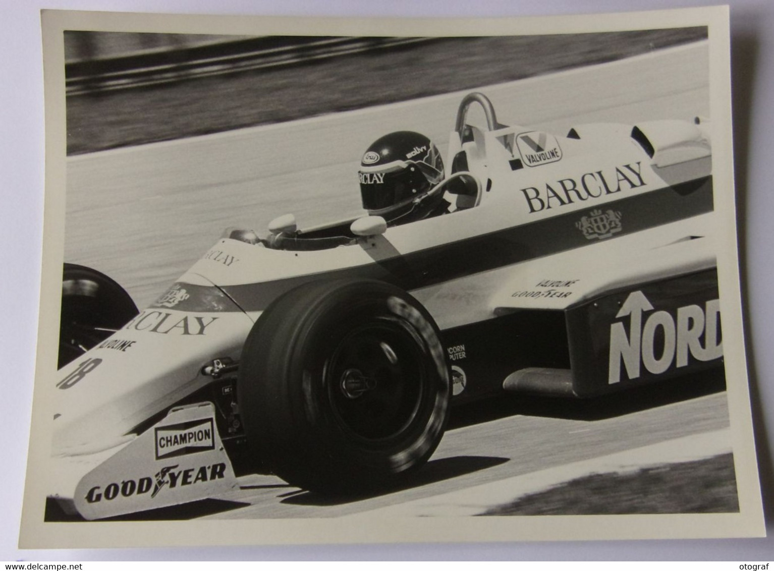 Thierry BOUTSEN - Arrows B.M.W. 1984 - Automobilismo - F1