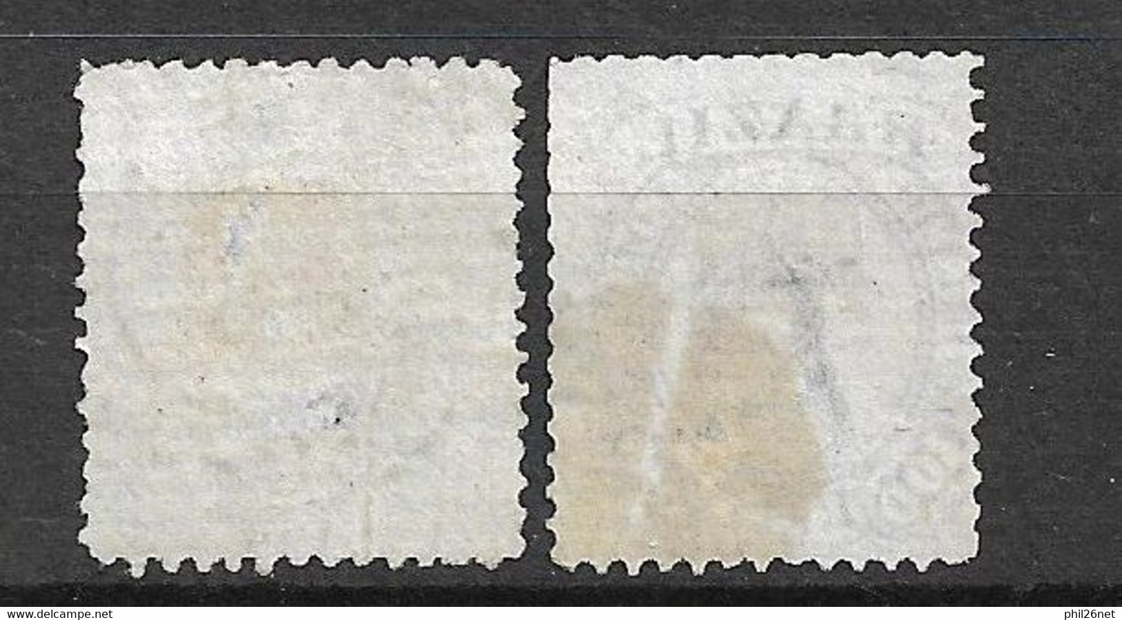 Brésil  N° 57  Et 58         Oblitérés AB...     Voir Scans    - Used Stamps