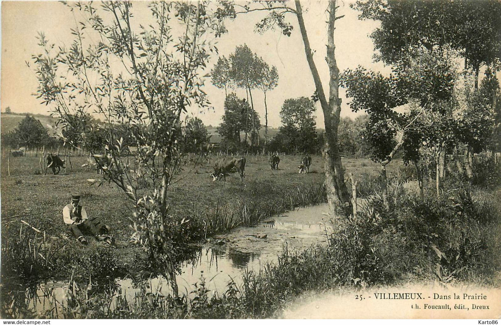 Villemeux * Vue Sur La Prairie - Villemeux-sur-Eure