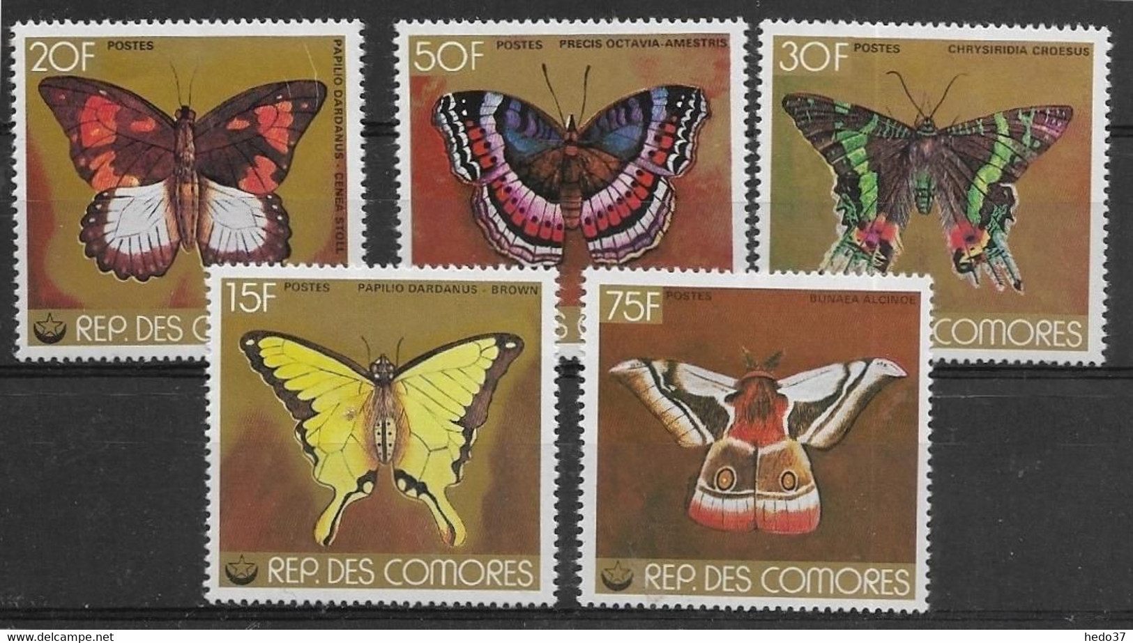 Comores (1975-...) - TIMBRE NEUF DES COMORES DE 1976 N° MICHEL 298/04