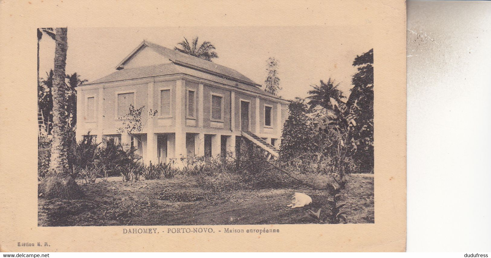 DAHOMEY  PORTO NOVO   MAISON EUROPEENNE - Dahomey