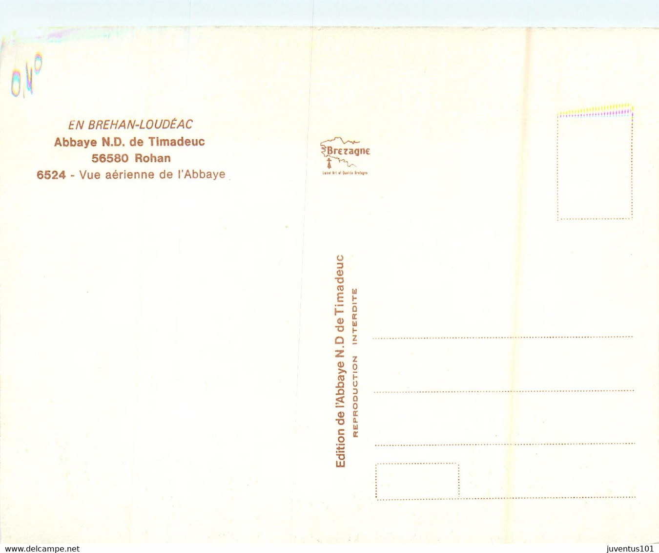 CPSM ROHAN - Abbaye Notre Dame De Timadeuc - Vue Aérienne - En Brehan Loudéac    L539 - Rohan