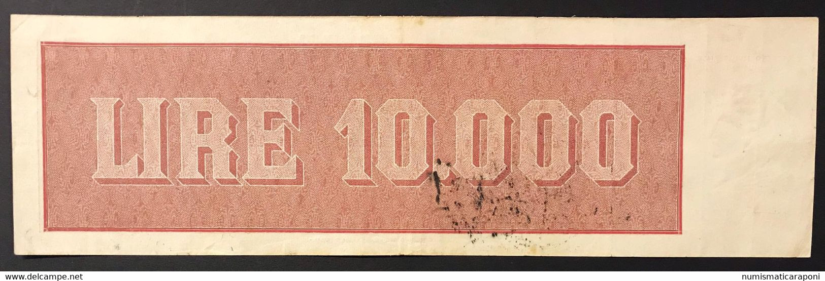 10000 Lire Provvisorio Medusa 12 06 1950 Biglietto Naturale Ottimi Colori  LOTTO 3487 - 10000 Lire