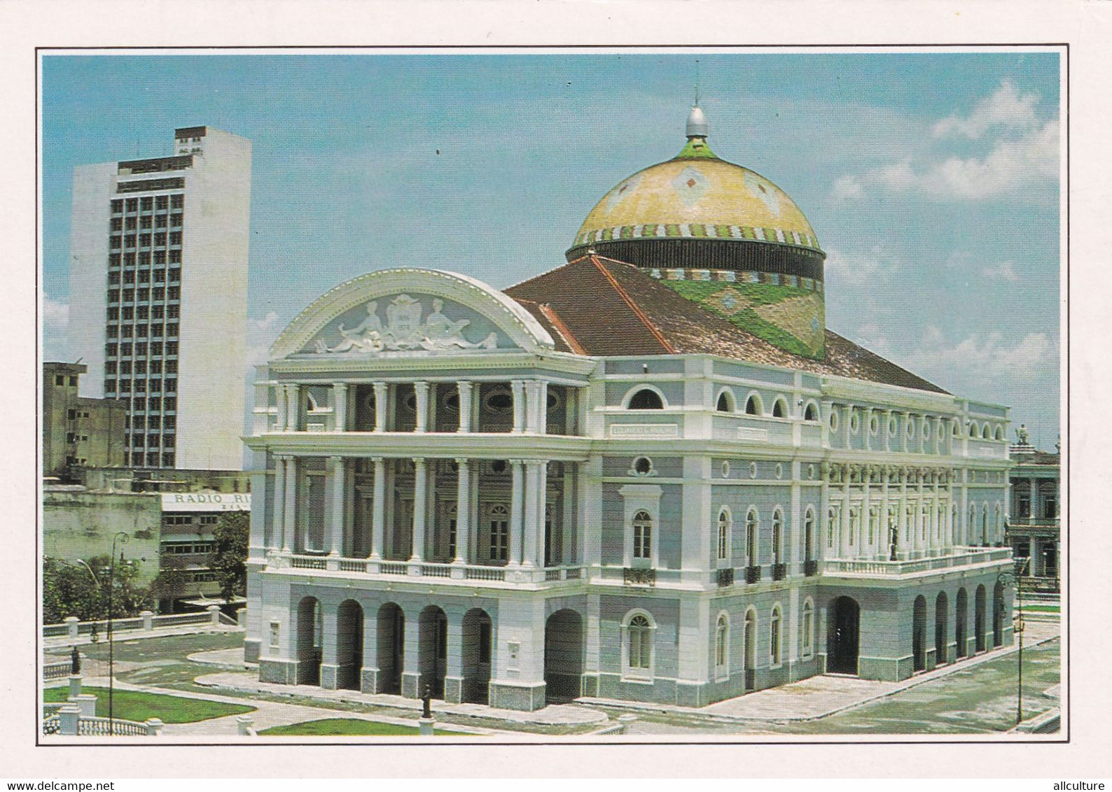 A4654-  L'opera, The Opera Architecture Building Manaus City Brazil - Manaus